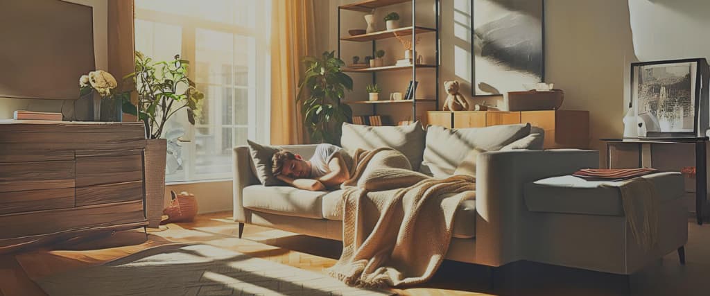 Napping.