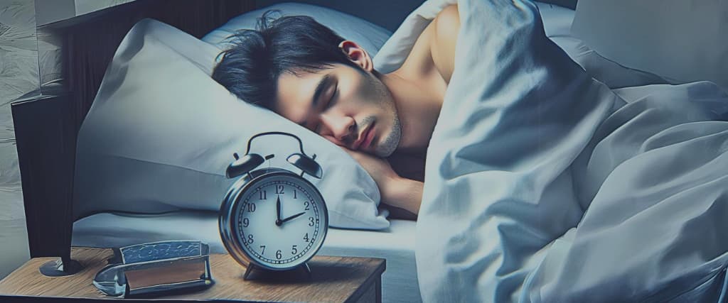 Oversleeping.