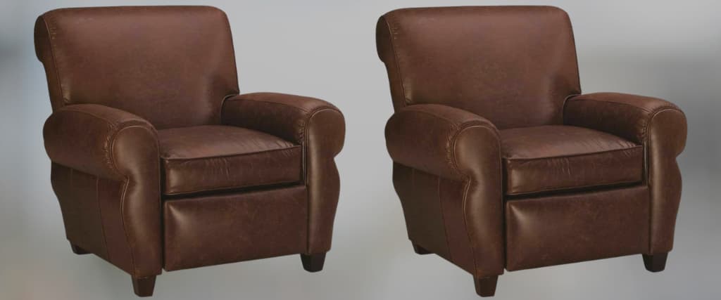 2. Best Selling Leather Recliner Club Chair