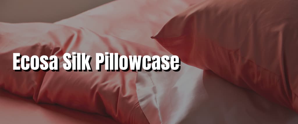 Ecosa Silk Pillowcase