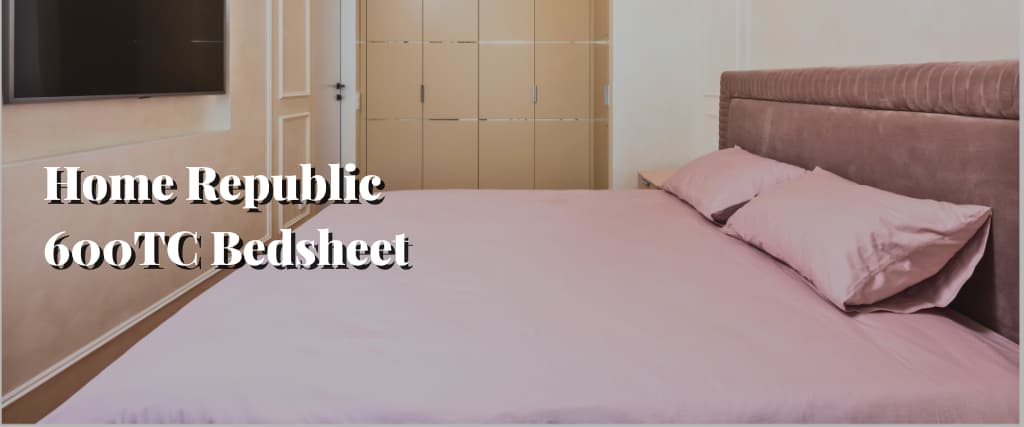 Home Republic 600TC Bedsheet