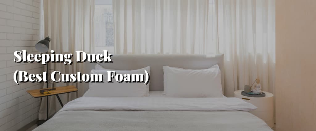 Sleeping Duck (Best Custom Foam)