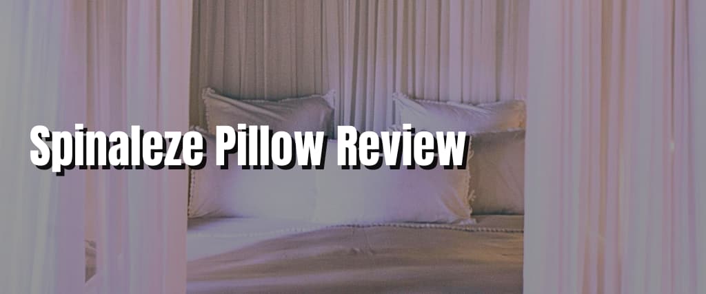 Spinaleze sales pillow review