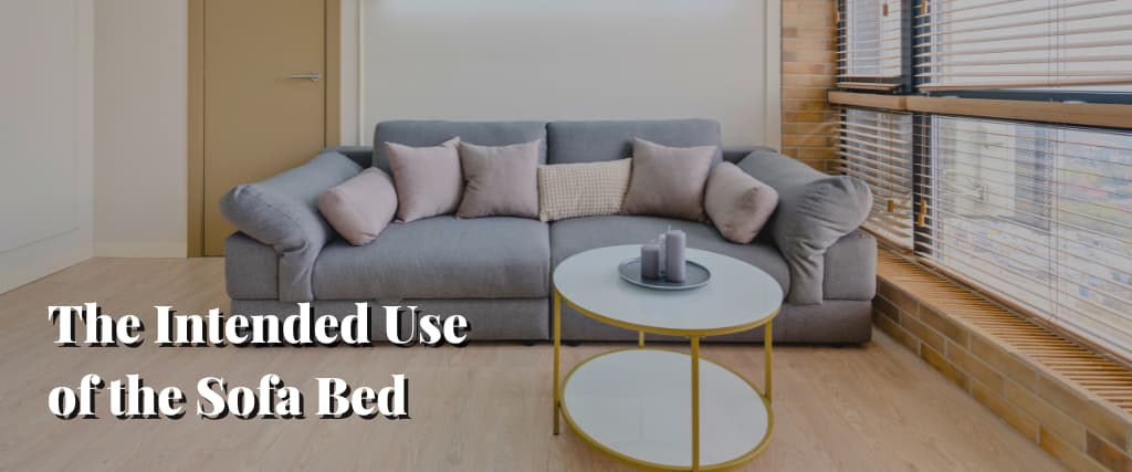 The Intended Use of the Sofa Bed
