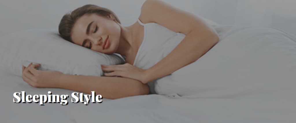 Sleeping Style